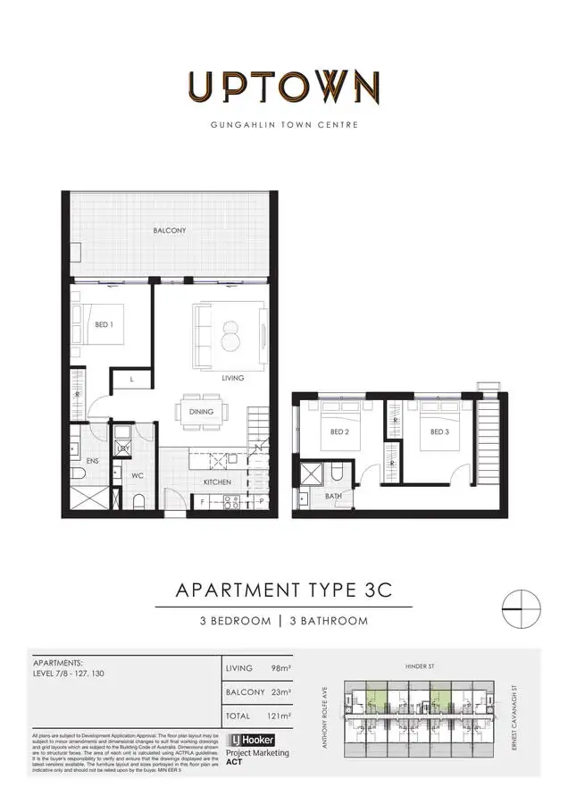 Third view of Homely apartment listing, 127/2 Hinder Street, Gungahlin ACT 2912
