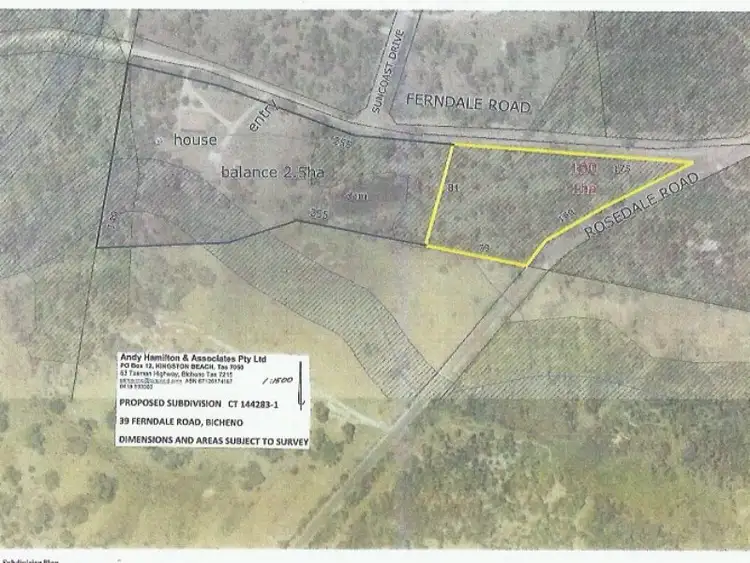 Fifth view of Homely land listing, 174 Rosedale Road, Bicheno TAS 7215