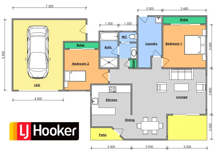 Third view of Homely semi-detached listing, 2/11 Farleigh Street, Old Bar NSW 2430