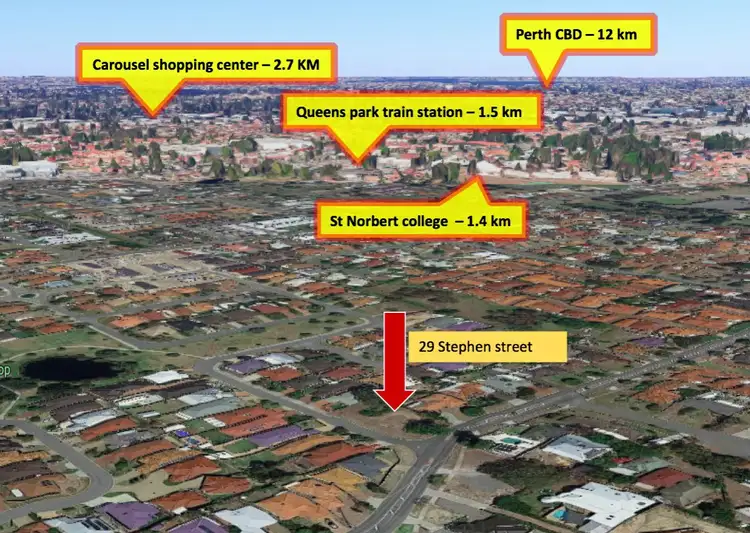 Second view of Homely land listing, 29 Stephen Street, Queens Park WA 6107