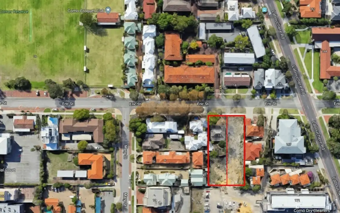 Main view of Homely land listing, 15 Eric Street, Como WA 6152