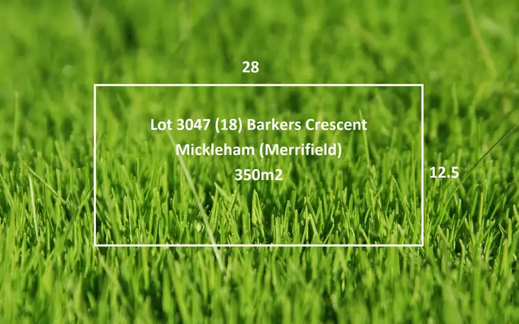 Lot 3047/ Barkers Crescent, Mickleham VIC 3064