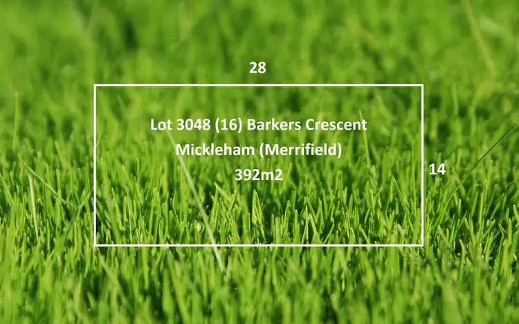 Lot 3048 Barkers Crescent, Mickleham VIC 3064