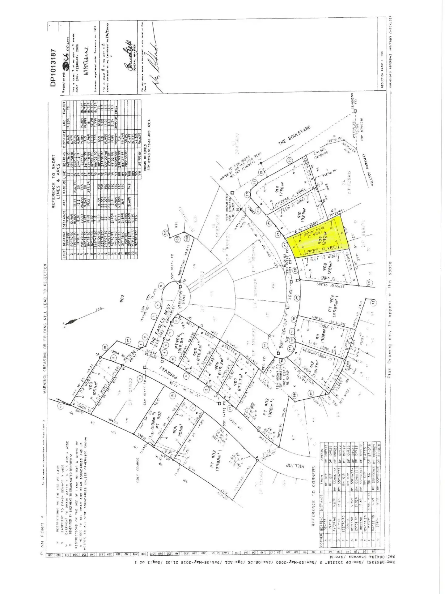 Main view of Homely land listing, 3 The Knoll, Tallwoods Village NSW 2430