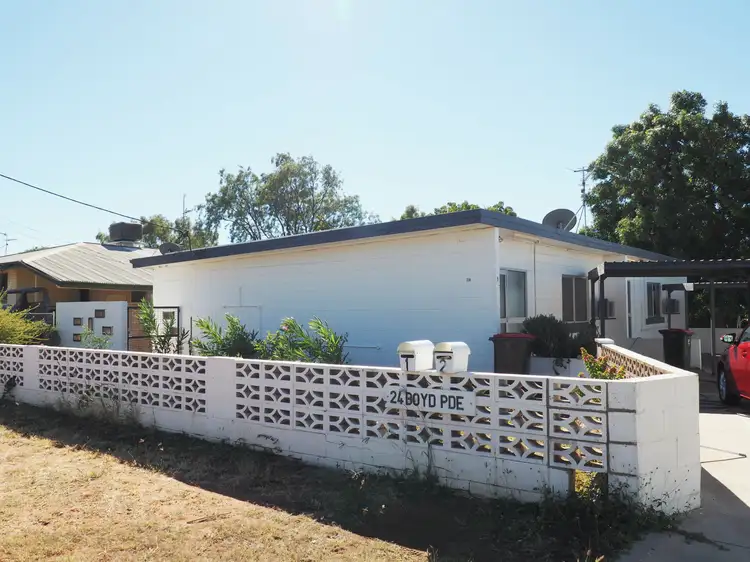 Main view of Homely semi-detached listing, 24 Boyd Parade, Mount Isa QLD 4825