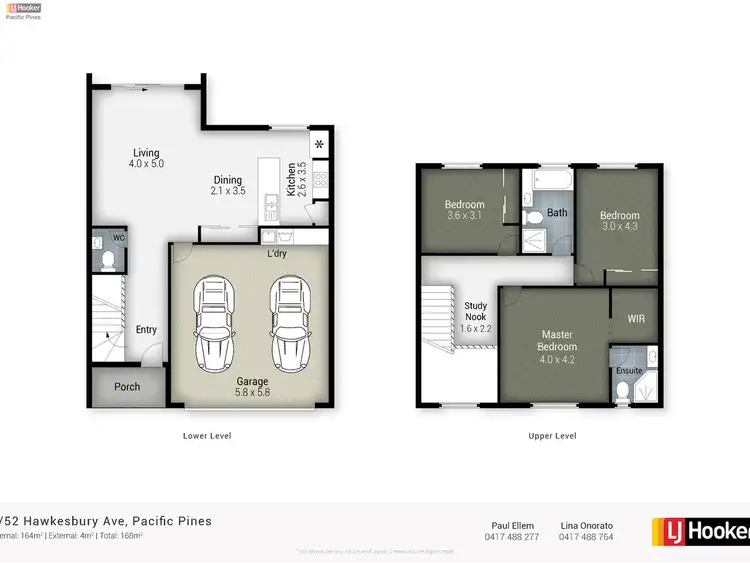 Fifth view of Homely townhouse listing, 2/52 Hawkesbury Avenue, Pacific Pines QLD 4211