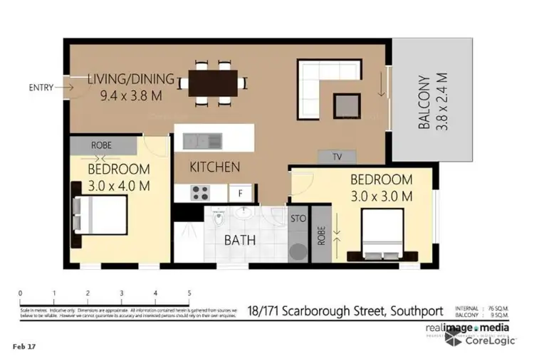 Third view of Homely unit listing, 18/171 Scarborough Street, Southport QLD 4215