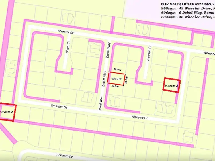 Second view of Homely land listing, 46 Wheeler Drive, Roma QLD 4455