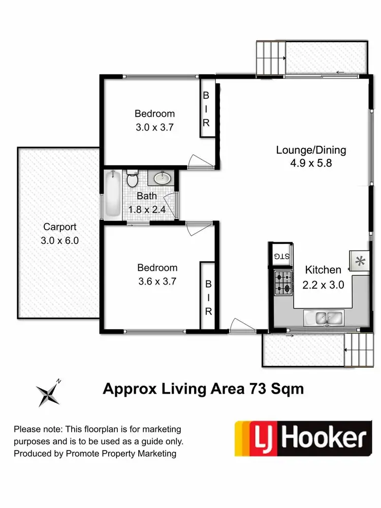 Seventh view of Homely house listing, Unit 2/3 Mayfield Crescent, Bridgewater TAS 7030