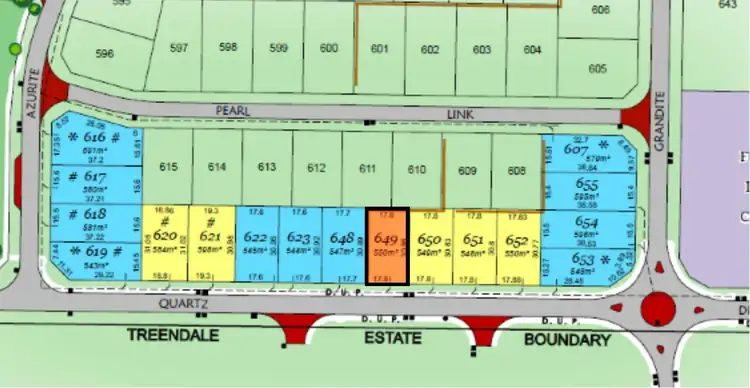 Main view of Homely land listing, Lot 649/13 Quartz Drive, Australind WA 6233