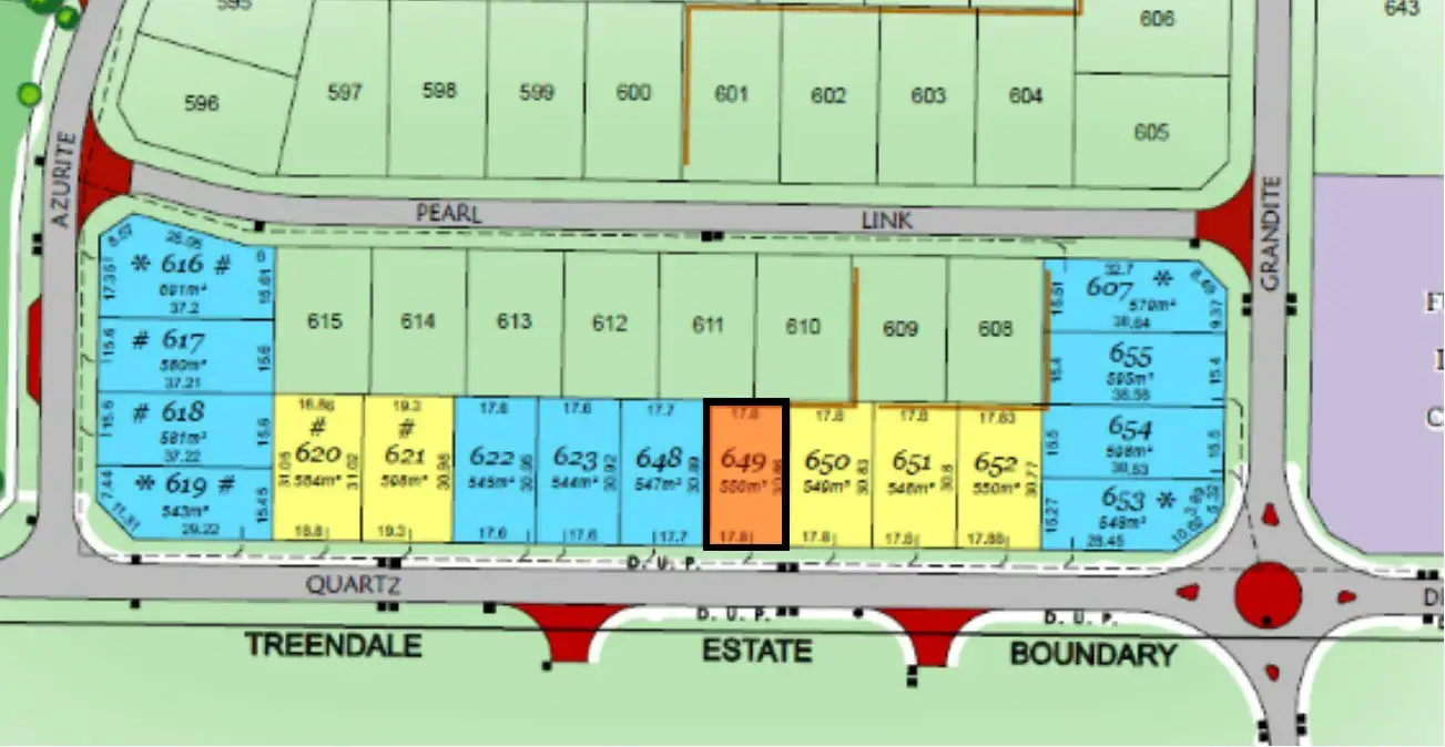 Main view of Homely land listing, Lot 649/13 Quartz Drive, Australind WA 6233