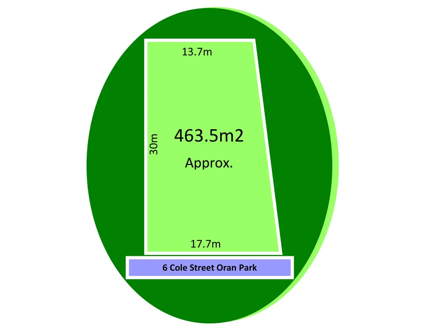 Main view of Homely land listing, 6 Cole Street, Oran Park NSW 2570