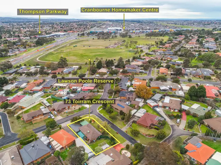 Second view of Homely house listing, 73 Toirram Crescent, Cranbourne VIC 3977