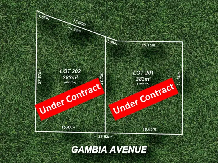 Lot 201 & 202/18 Gambia Avenue, Hampstead Gardens SA 5086
