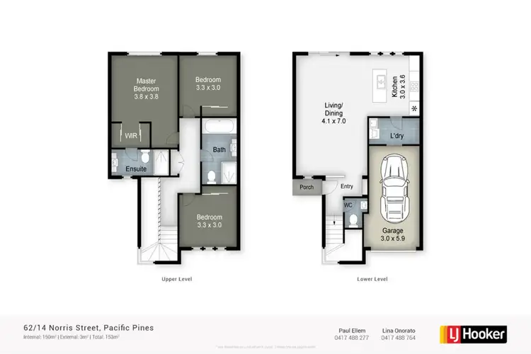 Fifth view of Homely townhouse listing, 62/14 Norris Street, Pacific Pines QLD 4211