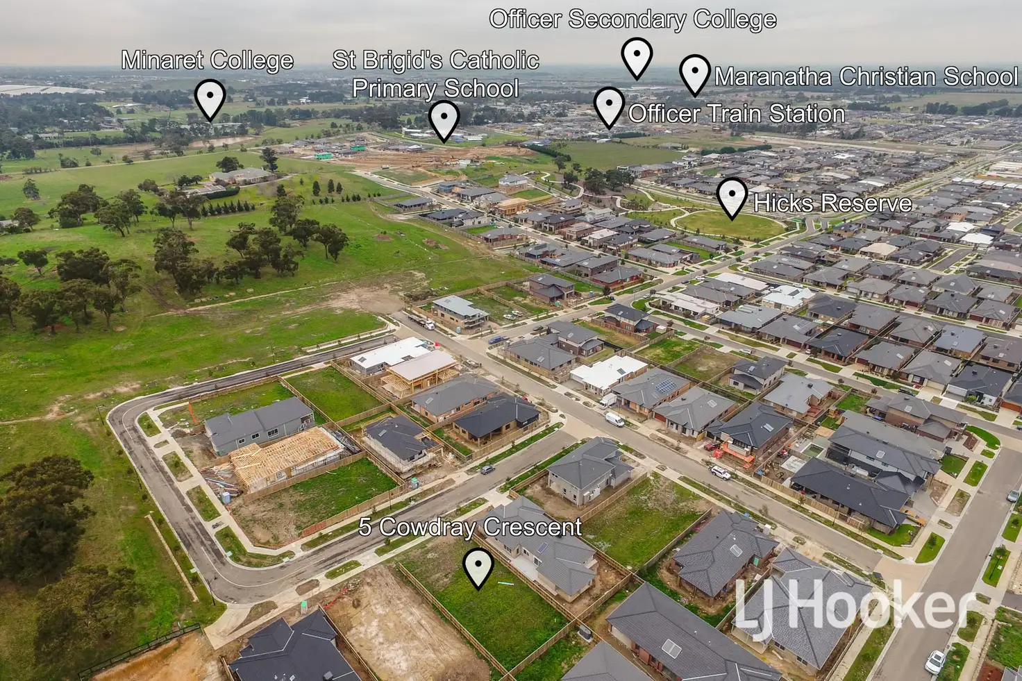 Main view of Homely land listing, 5 Cowdray Crescent, Officer VIC 3809