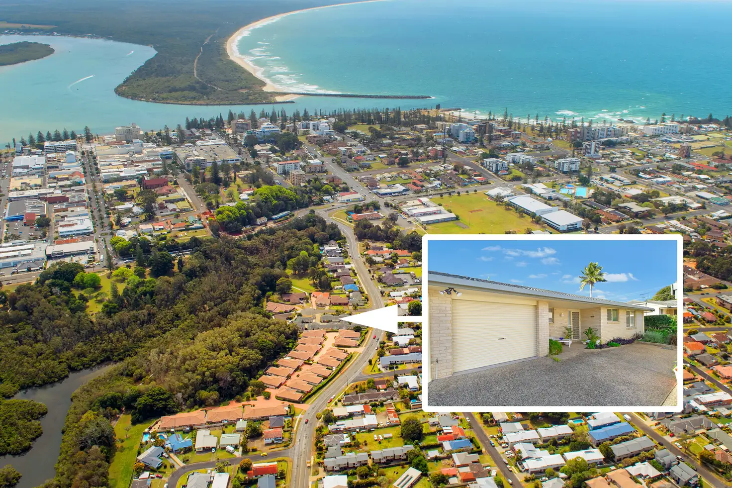 Main view of Homely villa listing, 2/4-8 Glebe Close, Port Macquarie NSW 2444