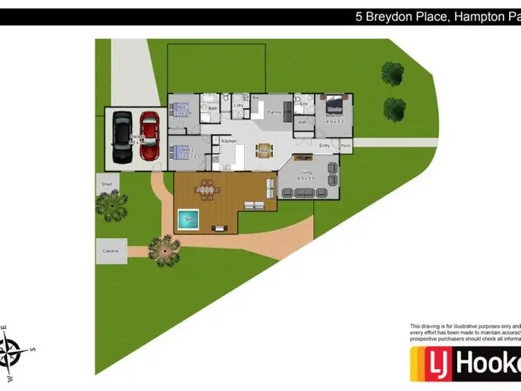 Third view of Homely house listing, 5 Breydon Place, Hampton Park VIC 3976