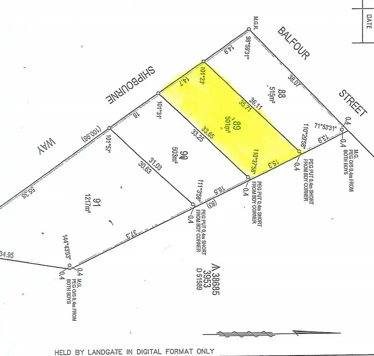 Main view of Homely land listing, 4 (Lot 89) Shipbourne Way, Huntingdale WA 6110