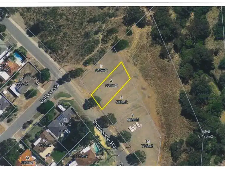Fifth view of Homely land listing, 4 (Lot 89) Shipbourne Way, Huntingdale WA 6110