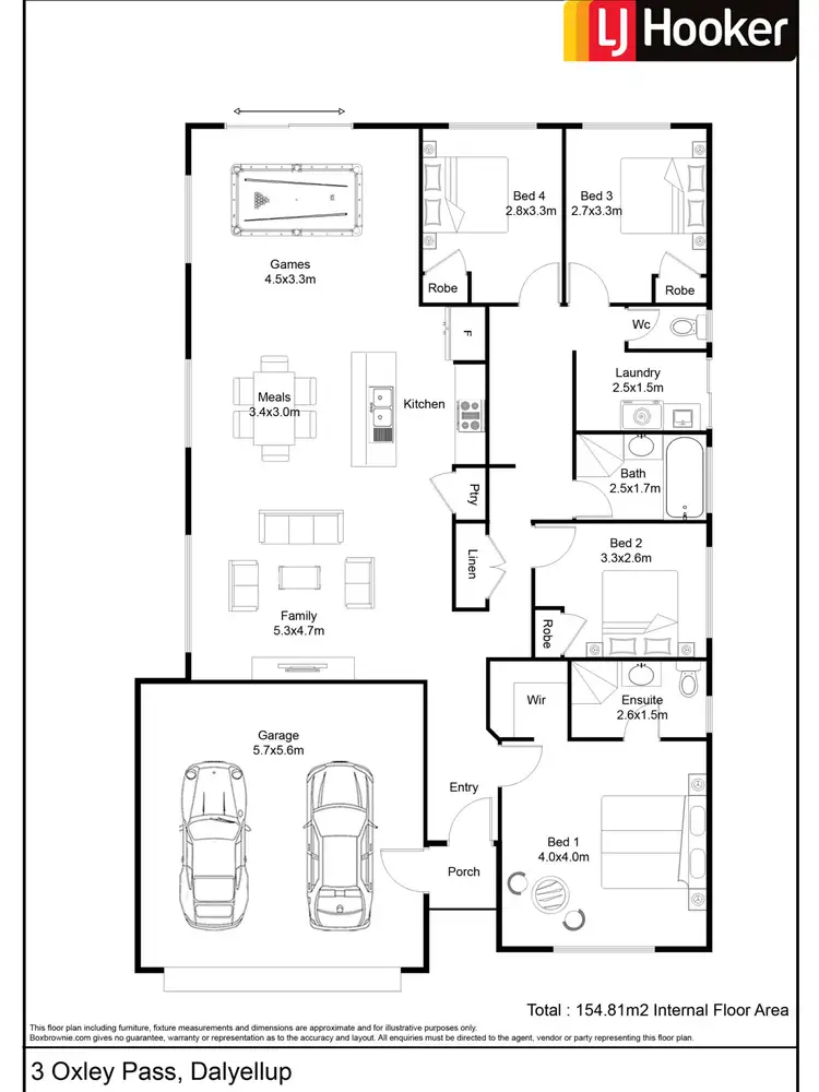 3 Oxley Pass, Dalyellup WA 6230