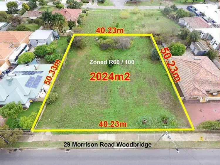 Main view of Homely land listing, 29 Morrison Road, Woodbridge WA 6056