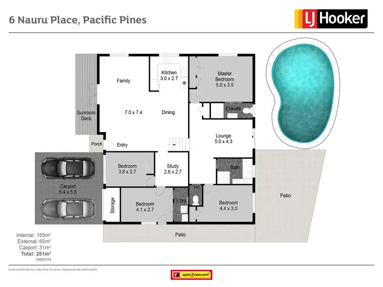 Fifth view of Homely house listing, 6 Nauru Place, Pacific Pines QLD 4211