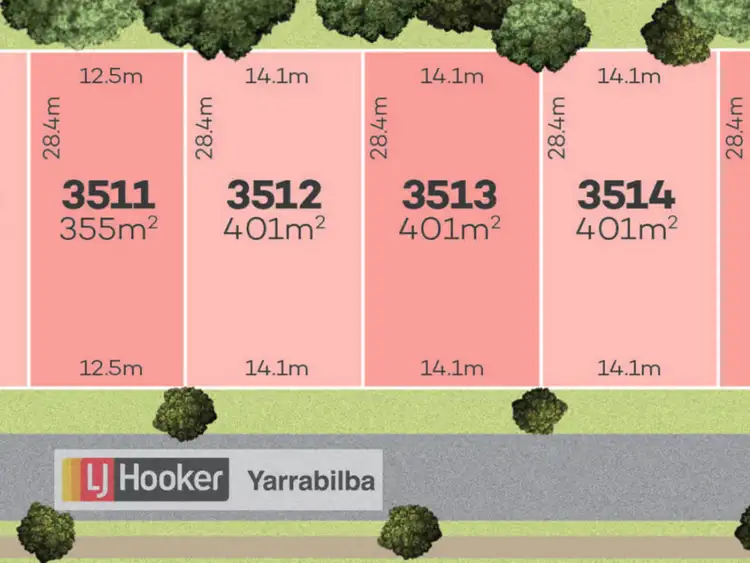 Second view of Homely land listing, Lot 3511/437 - 443 Chambers Flat Road, Park Ridge QLD 4125
