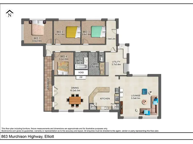 Fourth view of Homely house listing, 863 Murchison Highway, Elliott TAS 7325