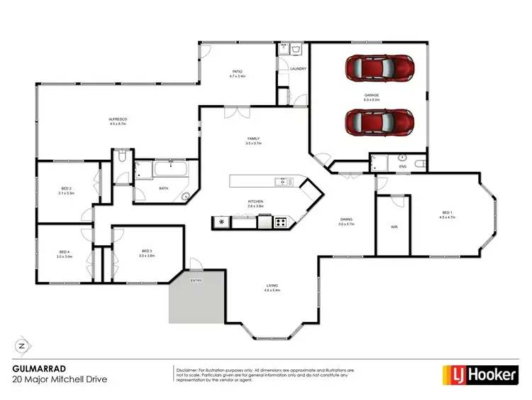 Fifth view of Homely rural property listing, 20 Major Mitchell Drive, Gulmarrad NSW 2463