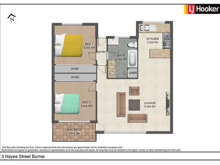 Third view of Homely unit listing, Unit 2/3 Hayes Street, Hillcrest TAS 7320