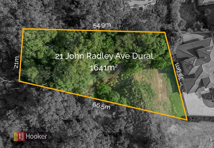 Main view of Homely land listing, 21 John Radley Avenue, Dural NSW 2158