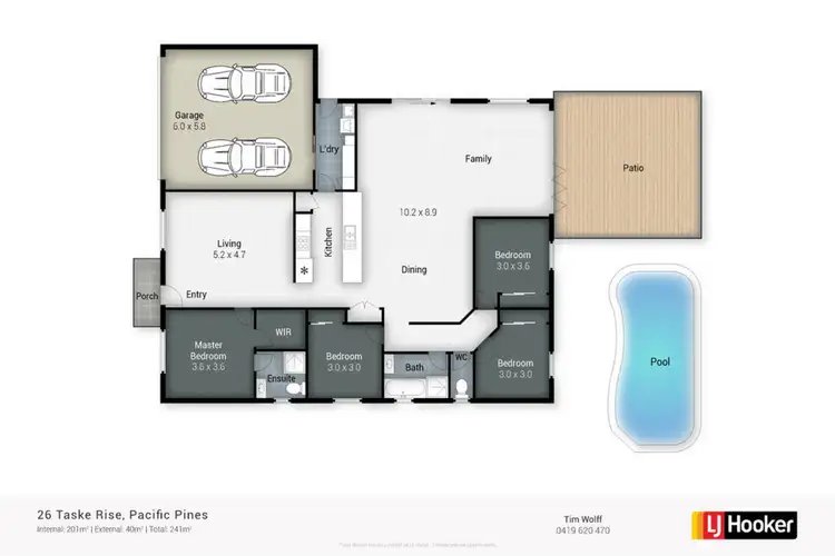 Fifth view of Homely house listing, 26 Taske Rise, Pacific Pines QLD 4211