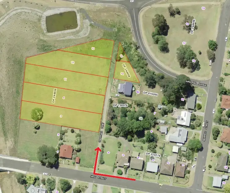 Main view of Homely land listing, Lots 11-15/3-4 Underhill Lane, Bega NSW 2550