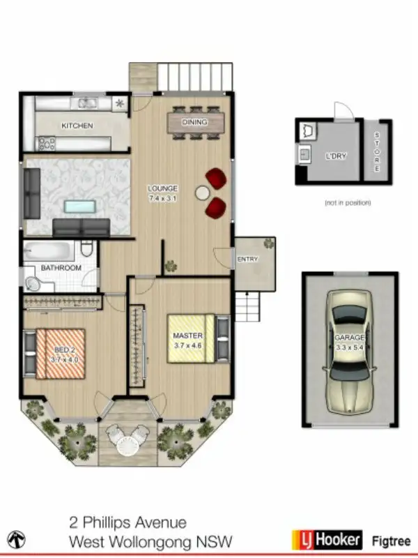 Seventh view of Homely house listing, 2 Phillips Avenue, West Wollongong NSW 2500