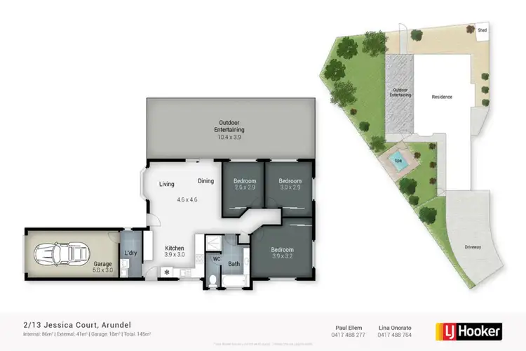 Sixth view of Homely semi-detached listing, 2/13 Jessica Court, Arundel QLD 4214
