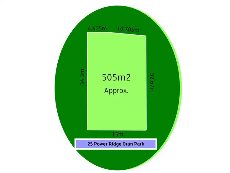 Main view of Homely land listing, Lot 5526/25 Power Ridge, Oran Park NSW 2570