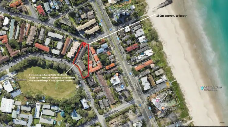 Second view of Homely block of units listing, 2 Mawarra Street, Palm Beach QLD 4221