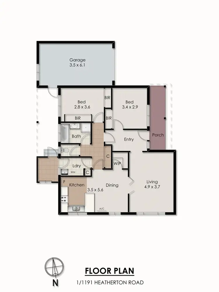 Sixth view of Homely house listing, 1/1191 Heatherton Road, Noble Park VIC 3174