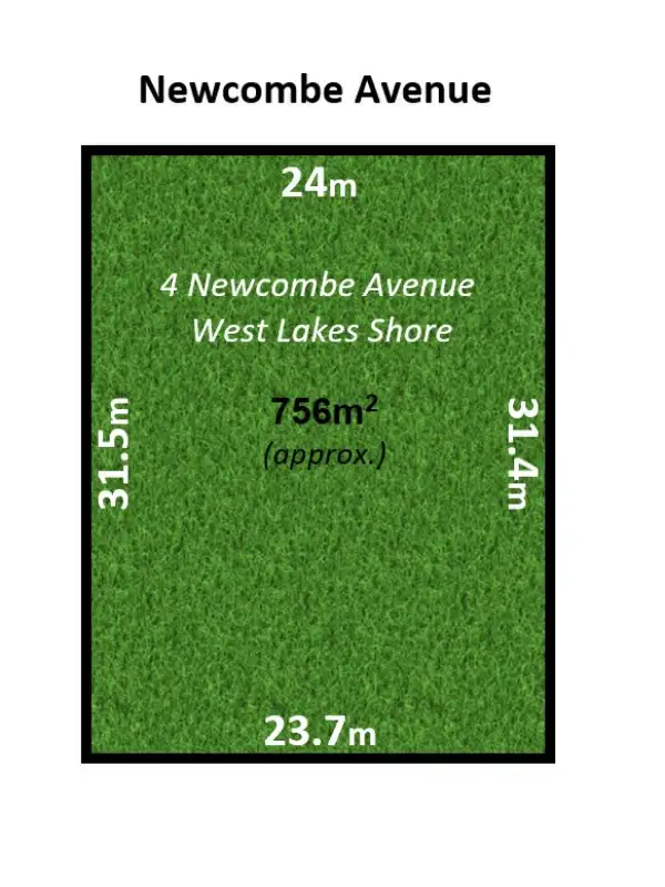 Main view of Homely land listing, 4 Newcombe Avenue, West Lakes Shore SA 5020