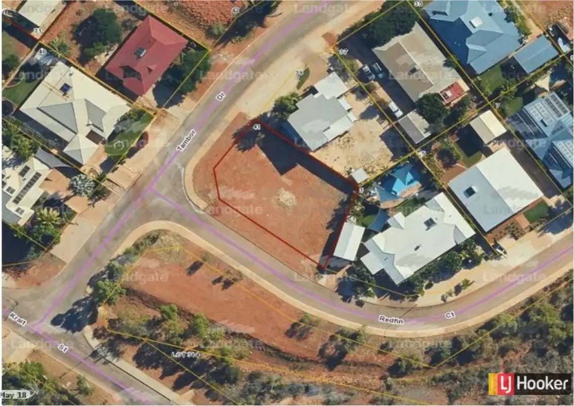 Main view of Homely land listing, 41 Tambor Drive, Exmouth WA 6707
