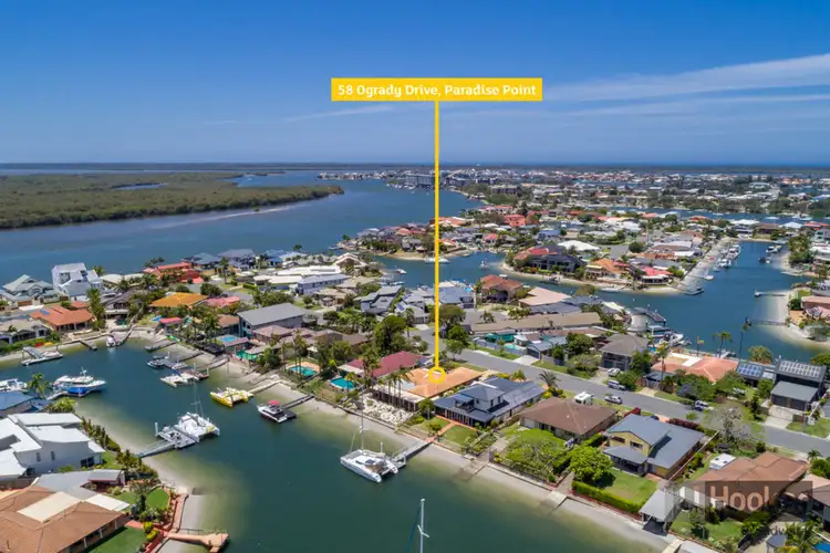 Sixth view of Homely house listing, 58 O'Grady Drive, Paradise Point QLD 4216