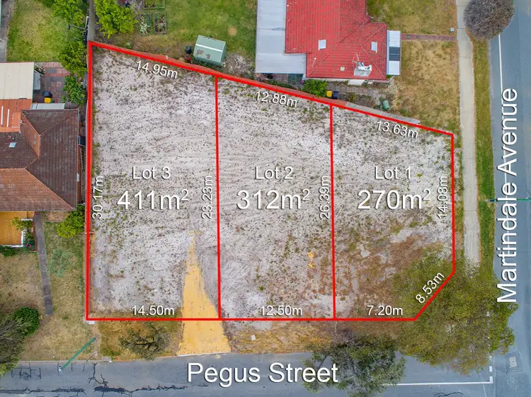 Main view of Homely land listing, 28 Pegus Street, Thornlie WA 6108