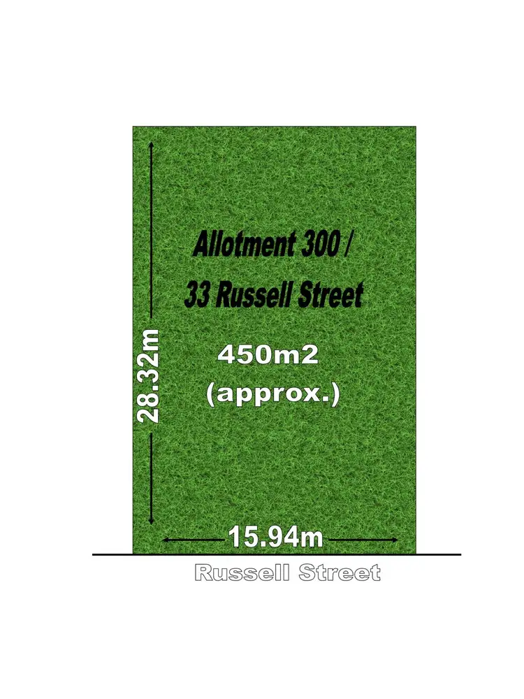 Allotment  300/33 Russell Street, Rosewater SA 5013