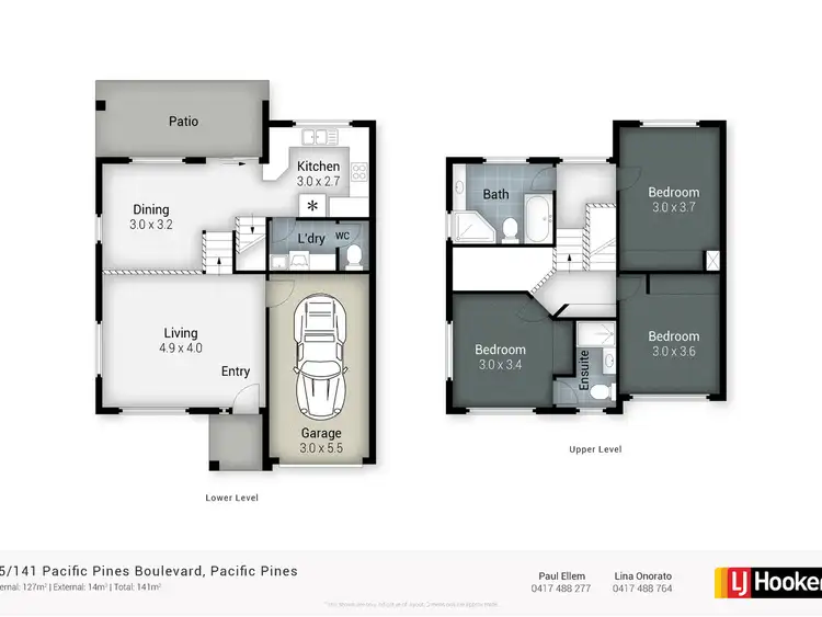 Sixth view of Homely townhouse listing, 55/141 Pacific Pines Boulevard, Pacific Pines QLD 4211