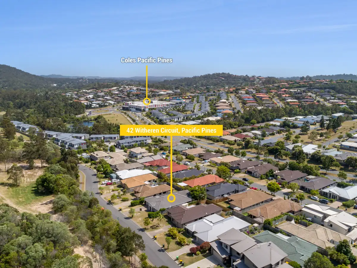 Main view of Homely house listing, 42 Witheren Circuit, Pacific Pines QLD 4211