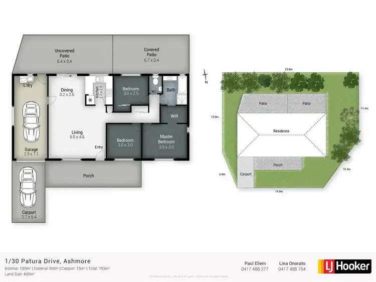 Third view of Homely villa listing, 1/30 Patura Drive, Ashmore QLD 4214