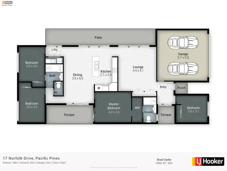 Second view of Homely house listing, 17 Norfolk Drive, Pacific Pines QLD 4211
