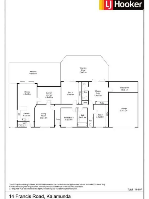 Fourth view of Homely house listing, 14 Francis Road, Kalamunda WA 6076