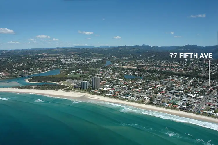 Main view of Homely house listing, 77 Fifth Avenue, Palm Beach QLD 4221
